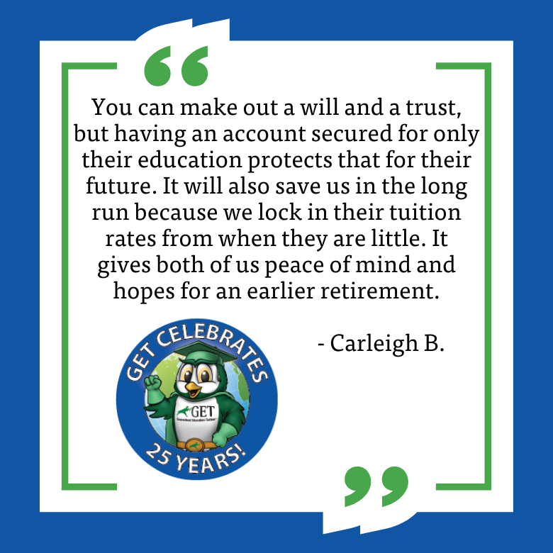 Testimonial quote from Carleigh B